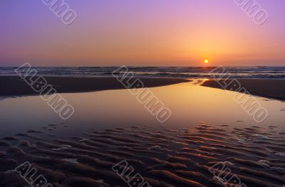 Sunset landscape