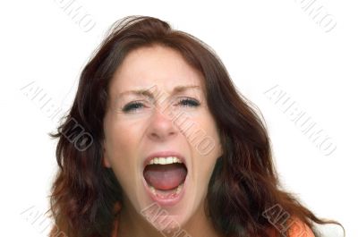 angry woman