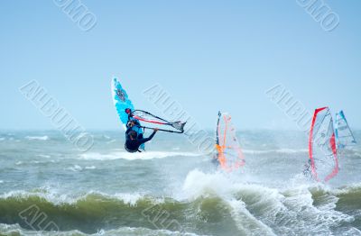 extreme windsurfing