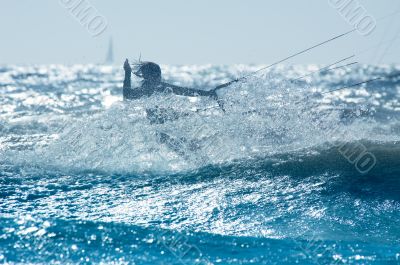 kite boarder