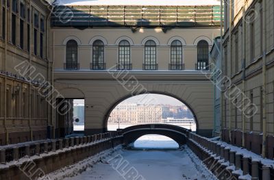 The Winter Canal in winter