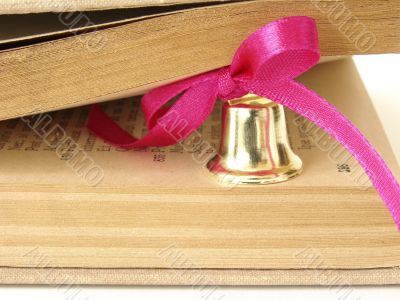 book with bell