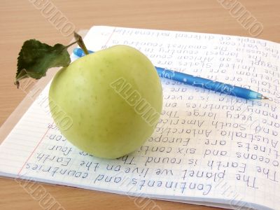 apple with notebook 3