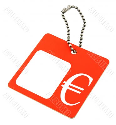 price tag with
