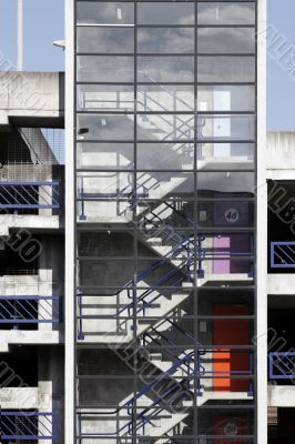 Staircase In Carpark