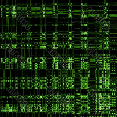 Green Techno Background