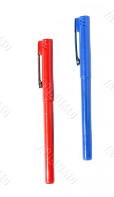 Red And Blue Pen