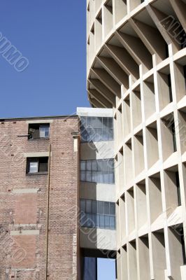 Old Next To New Building