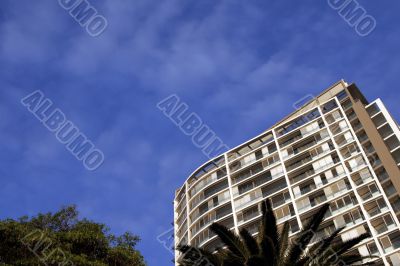 Urban Apartment Building