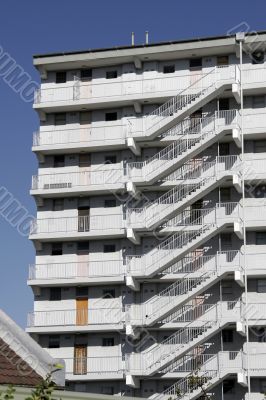 Urban Apartment Building