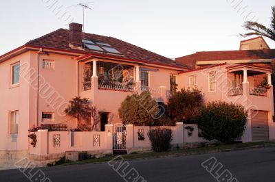 Town House In Morning Light
