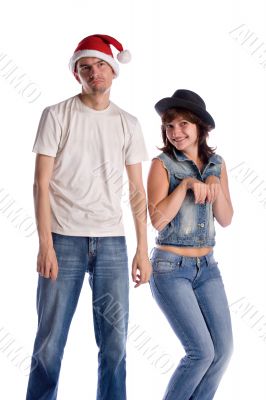 xmas couple