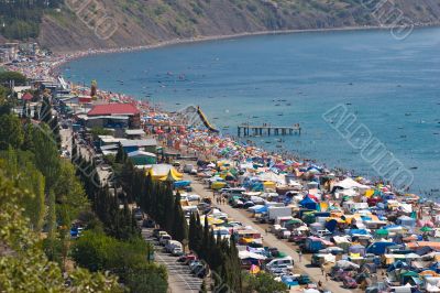 Summer beach