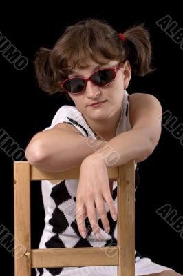 woman in sunglasses