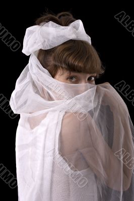 woman in white