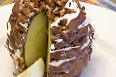 chocolate apple