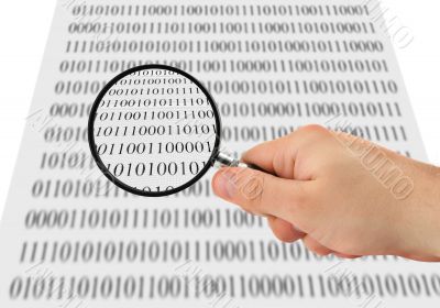 searching for data