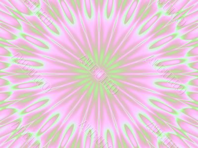 pink and green petals