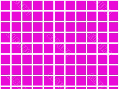 pink squares on white background