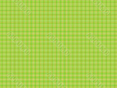 green and orange plaid on a white background