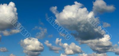 bright sky panorama