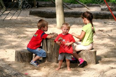 On the playground