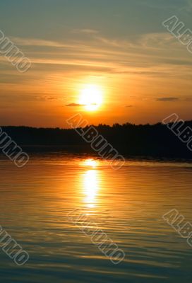 simple gorgeous sunset