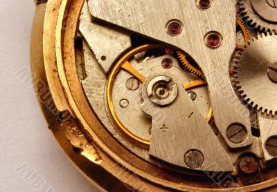 vintage watch mechanism