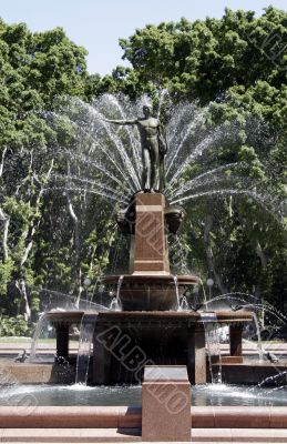 Classic Fountain In Syndey
