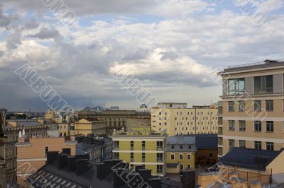 Petersburg`s roofs