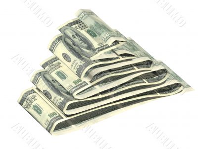 Dollar pyramid