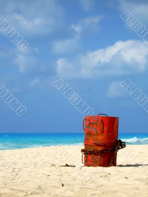 A Barrel on the Beach