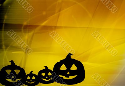 Halloween abstract Background frame