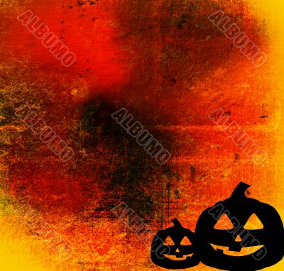 Halloween abstract Background frame