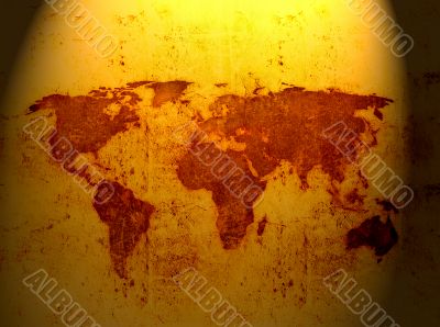 world map