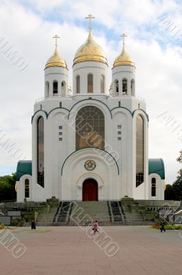 Area of victory, temple