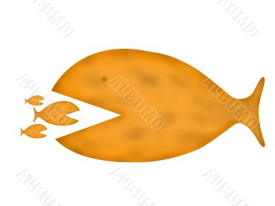 Fish Crackers Illustration