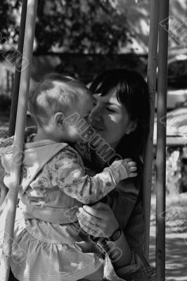 Mother and daughter