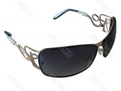 Anti-san female glasses