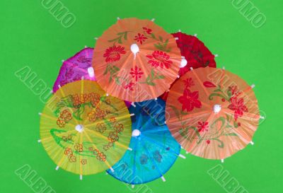 Asian cocktail umbrellas