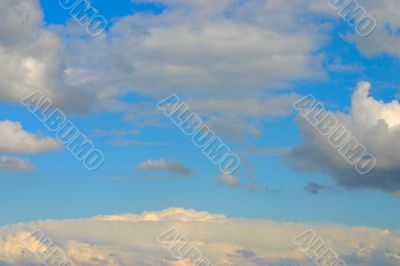 bright sky panorama