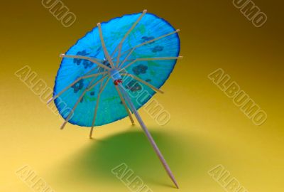 colorful cocktail umbrella