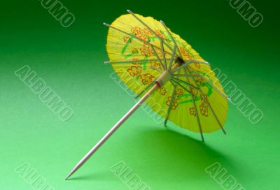 colorful cocktail umbrella
