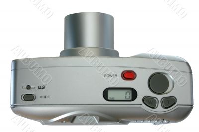 compact camera on white