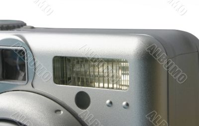 compact camera on white