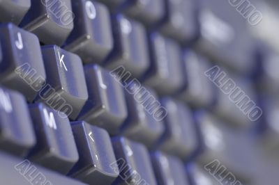 Black Keyboard Under Monitor Light
