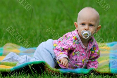 baby at walk