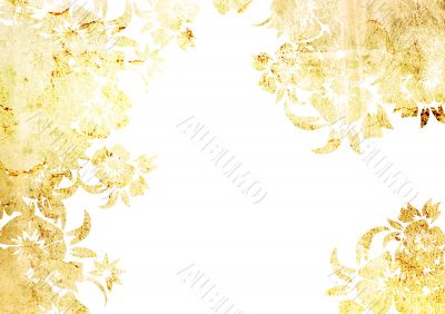 floral style backgrounds frame