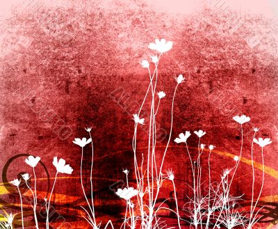 floral style textures