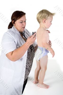 Child by the doctor